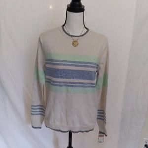 Cat & Jack colorblock sweater sz 12-14 NWT